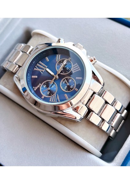 Gümüş Renk Mkrs Modeli Çelik Kordon Kadın Kol Saati indirimleri