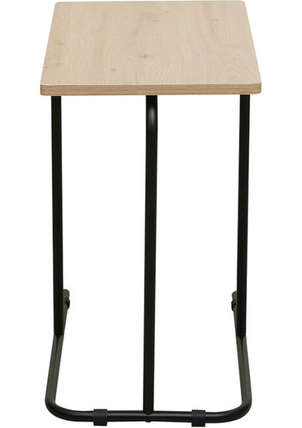 Stix Çok Amaçlı Sehpa - Ceviz / Siyah 50X30X50 cm