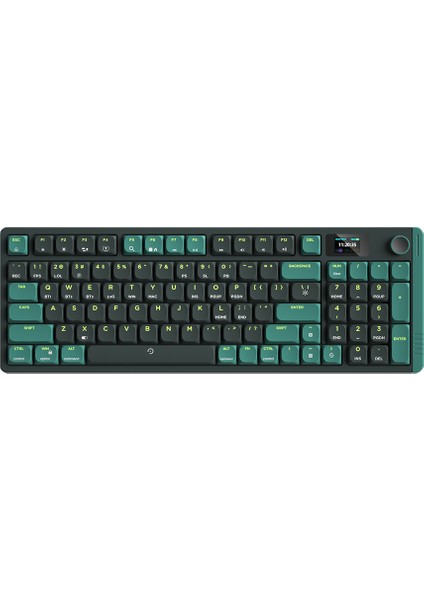 S99 Misty Forest Red Switch Mekanik Kablosuz Gaming Klavye (ingilizce)
