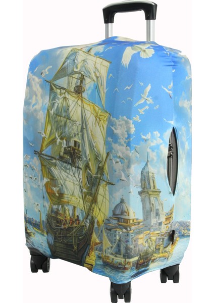 (My#116 Gemi) Valiz Için Kılıf