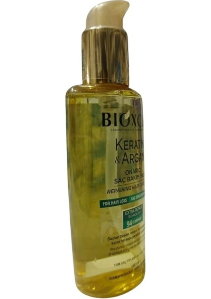 Keratin & Argan Saç Bakım Yağı 150 ml