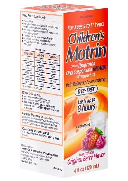 2-11 Yaş 120ML Abd'den Ithal indirimleri