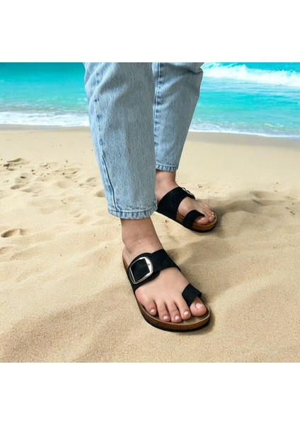 Tek Tokalı Parmak Arası Mikanos Terlik