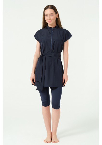 Spor Yarım Kol Yarı Kapalı Mayo fiyatları