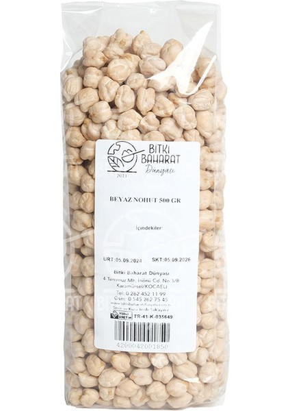 Beyaz Nohut 500 gr