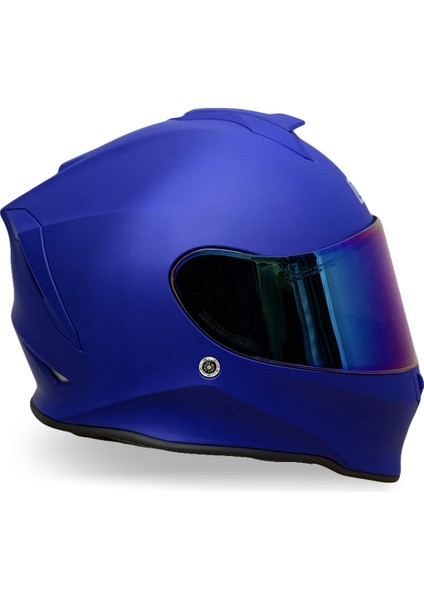 Dinamo Mat Mavi Kask