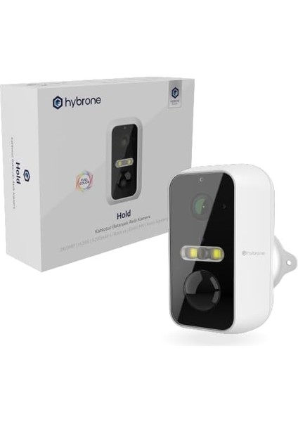 HY-CW3013-FB Hybrone Iç/dış Ortam Akıllı Wi-Fi Batarya Kamera
