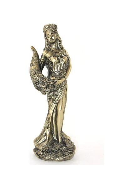 Polyester Bereket Tanrıçası Fortuna Figürü Model 3