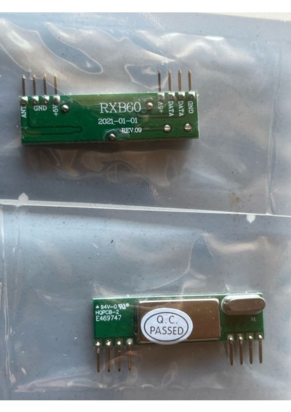 DC3V-5.5V Rxb6 433MHZ Rf Süperheterodin Alıcı Modülü Arduino/arm/avr İçin Kod Çözme Sıfır Ambalajında