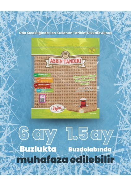 4'LÜ (2 Adet Ekşi Mayalı Arpa + 2 Adet Ekşi Mayalı Kepek Lavaş Ekmeği) Paketi