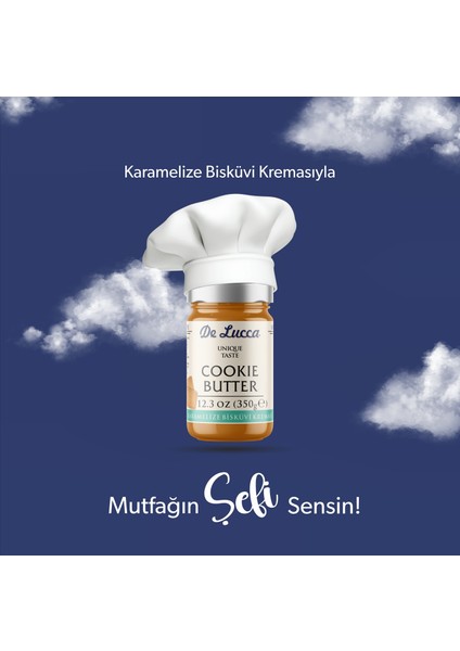 Karamelize Bisküvi Kreması 350 gr