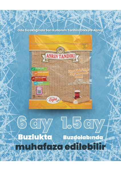 4'LÜ (2 Adet Ekşi Mayalı Yulaf + 2 Adet Ekşi Mayalı Kepek Lavaş Ekmeği) Paketi