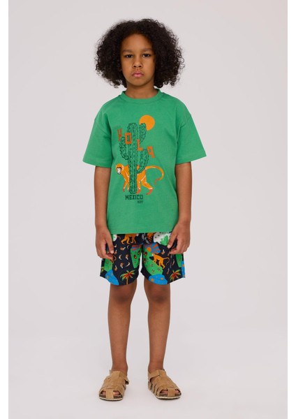 Bg Store Erkek Çocuk Yeşil Tshirt fiyatları