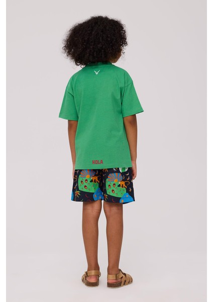 Bg Store Erkek Çocuk Yeşil Tshirt fırsatları