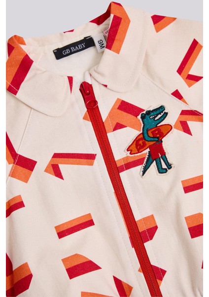 Bg Store Erkek Bebek Desenli Eşofman Üstü modelleri