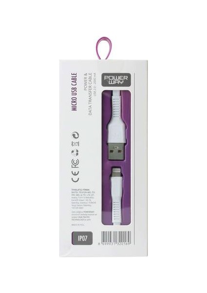 IP09 Apple Iphone 2.0 2000MAH Lıghtnıng Şarj ve Data Kablosu