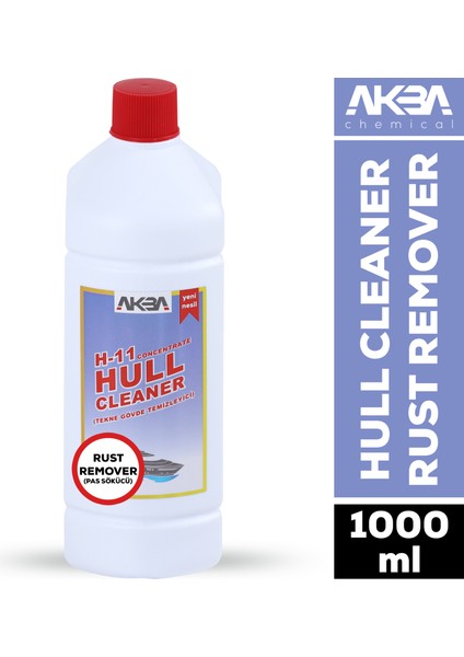 TEKNE GÖVDE TEMİZLEYİCİ (RUST REMOVER) 1 L