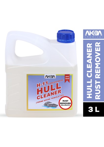 TEKNE GÖVDE TEMİZLEYİCİ (RUST REMOVER) 3 L