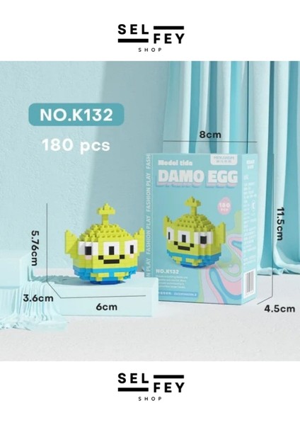 Shop Legomodel Alien Egg Mini Figür