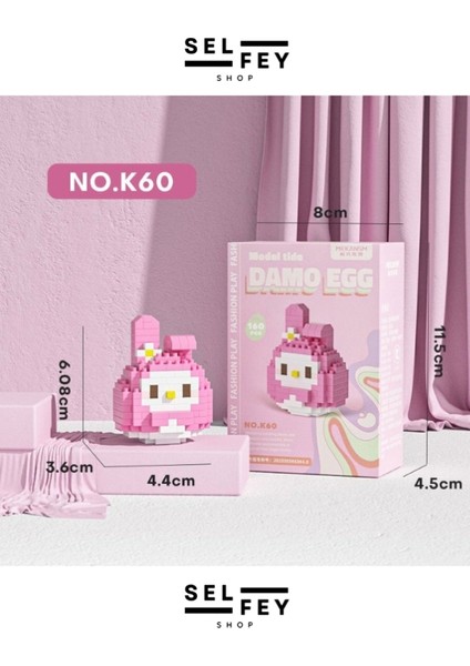Shop Legomodel My Melody Egg Mini Figür