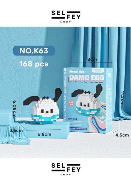 Shop Legomodel Pochacco Egg Mini Figür