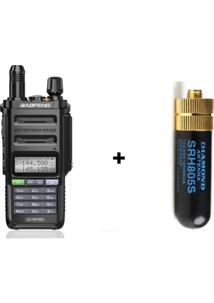 9r Pro Siyah + Bıdık Anten