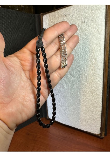 Sevgiliye Özel Hediye Sıkma Çubuk Kehribar Tesbih Gri Renkli Küre Kesim 14 mm H-1282. fiyatları