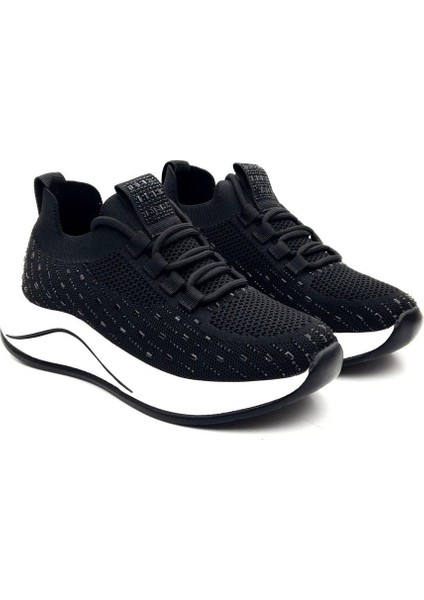 25Y388 Streç Triko Taşlı Spor Ayakkabı fiyatları