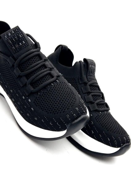 25Y388 Streç Triko Taşlı Spor Ayakkabı indirimleri