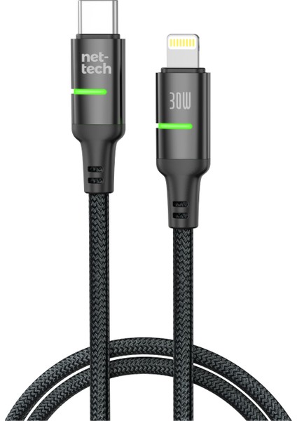 NT-DC39 30W Plastik 100 cm Type-C To Lightning Şarj ve Data Kablosu