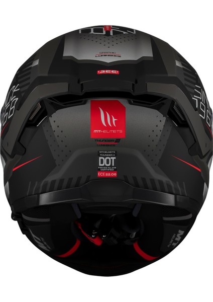 Kask mt Thunder 4 Sv Luminence D1 Mat Gri/siyah fırsatları