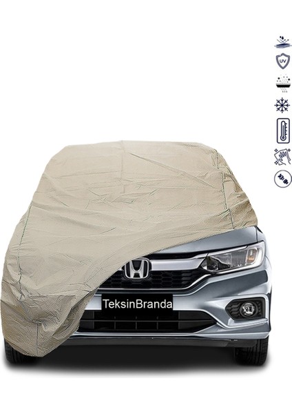 Honda City 7 (2019) Araba Brandası Su Geçirmez Branda Miflonlu Premıum Oto Branda