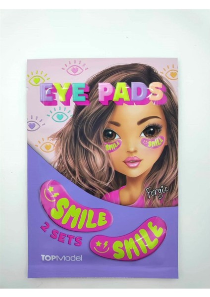 Baskılı Göz Pedi Smile Eye Pads