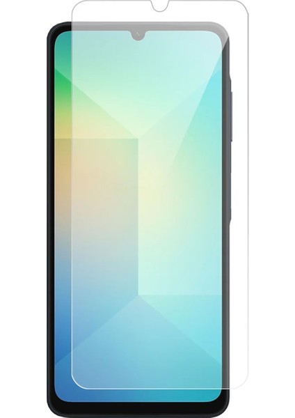 Samsung Galaxy A06 ile Uyumlu Temperli Kırılmaz Cam Ekran Koruyucu - FC002