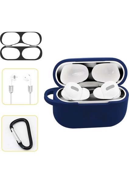 Pro Silikon Wiress Kulaklık Koruyucu Kılıf Saklama Kutusu Kanca ve Anti-Damla Halat ile (Yurt Dışından)