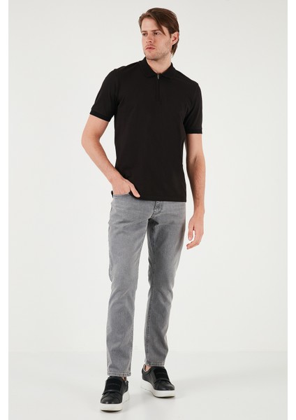 Pamuklu Regular Fit Normal Bel Boru Paça Jeans Erkek Kot Pantolon 2201s59parma