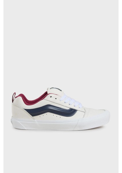 Knu Skool Deri Logolu Sneaker Ayakkabı Unisex Ayakkabı VN000D22WTM1