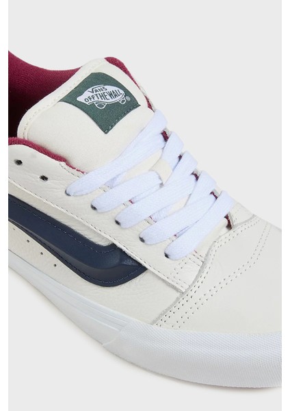 Knu Skool Deri Logolu Sneaker Ayakkabı Unisex Ayakkabı VN000D22WTM1