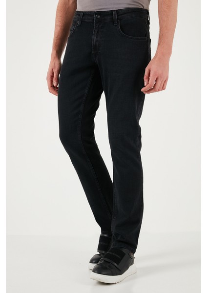 Pamuklu Regular Fit Normal Bel Boru Paça Jeans Erkek Kot Pantolon 2210s53parma