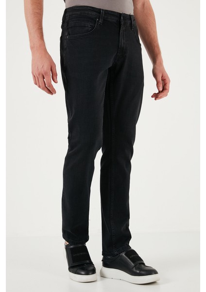 Pamuklu Regular Fit Normal Bel Boru Paça Jeans Erkek Kot Pantolon 2210s53parma