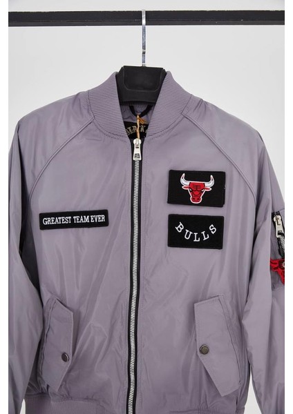 Bulls Erkek Mont Gri