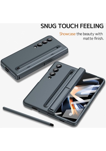 Samsung Galaxy Z Fold 4 Kılıf Ince S Pen Kalem 360 Koruma Kamera Korumalı Kapak indirimleri