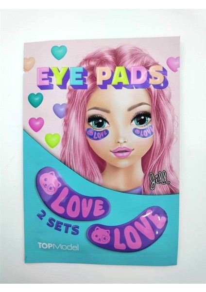 Baskılı Göz Pedi Love Eye Pads