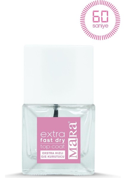 Ekstra Hızlı Oje Kurutucu Üst Kaplama 15ml