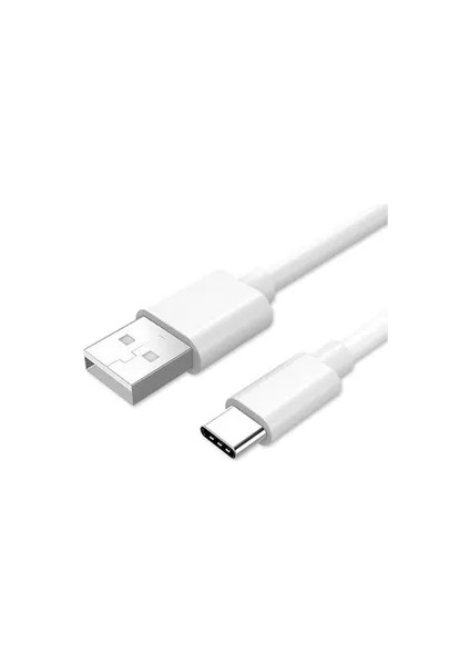 Beyaz USB 2.0 Type-C Şarj-Data Aktarım Kablosu
