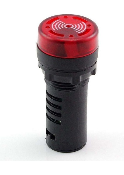 010111070002 ,KIRMIZI-24V 60DB M22 Buzzer/siren