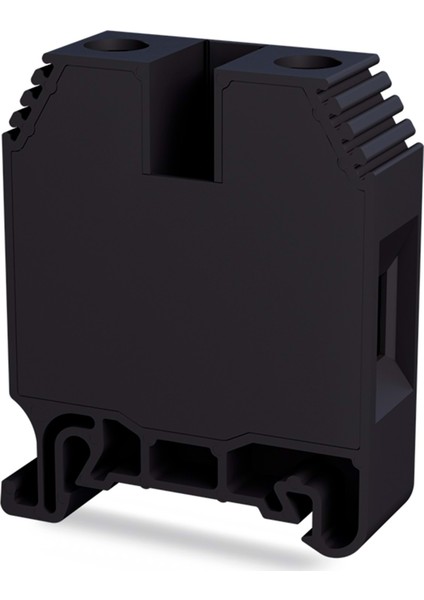 TBL25-SH ,siyah 25 mm Vidalı Ray Klemens