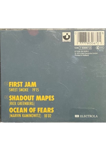 (Plak Değildir CD Dir) CD Sweet Smoke Live CD fiyatları