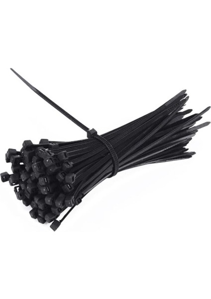 200DB ,200X4.8 mm 100-Adet Siyah Kablo Bağı