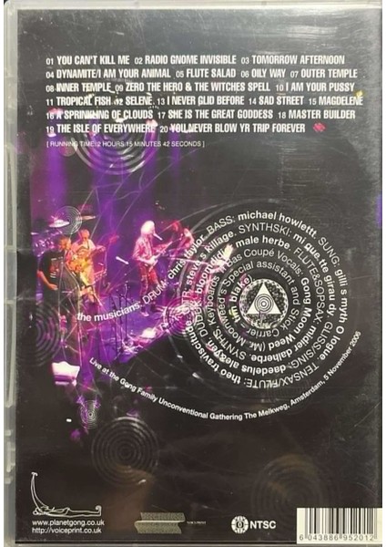 (Plak Değildir DVD Dir) DVD Gong Müzik DVD Si